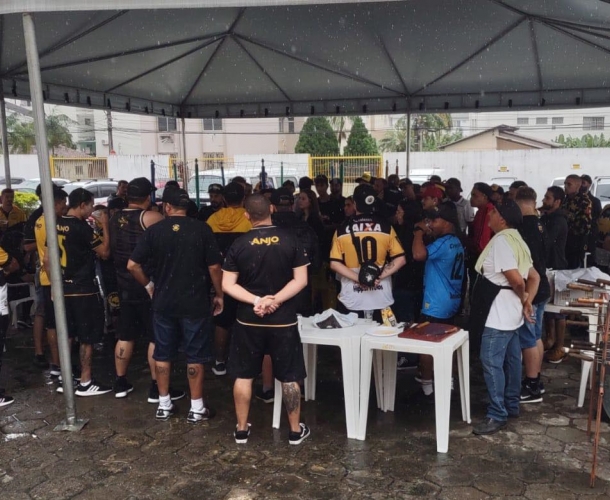 Torcedor garantiu presença na manhã de captação de sócios no HH 