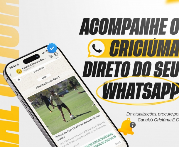 Torcedores podem receber notícias do Tigre direto no WhatsApp