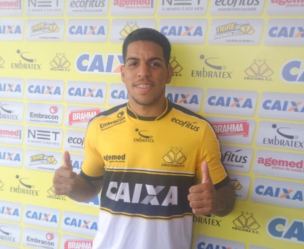 Yuri reforça o Criciúma