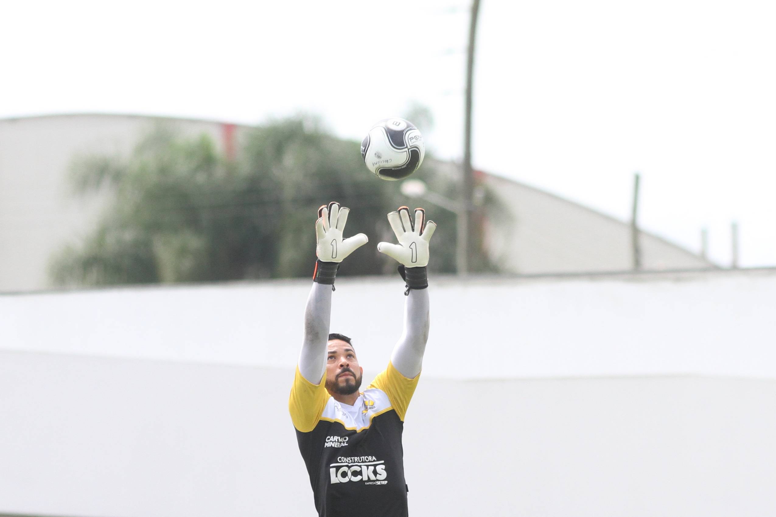 Último treino antes de enfrentar o Brusque