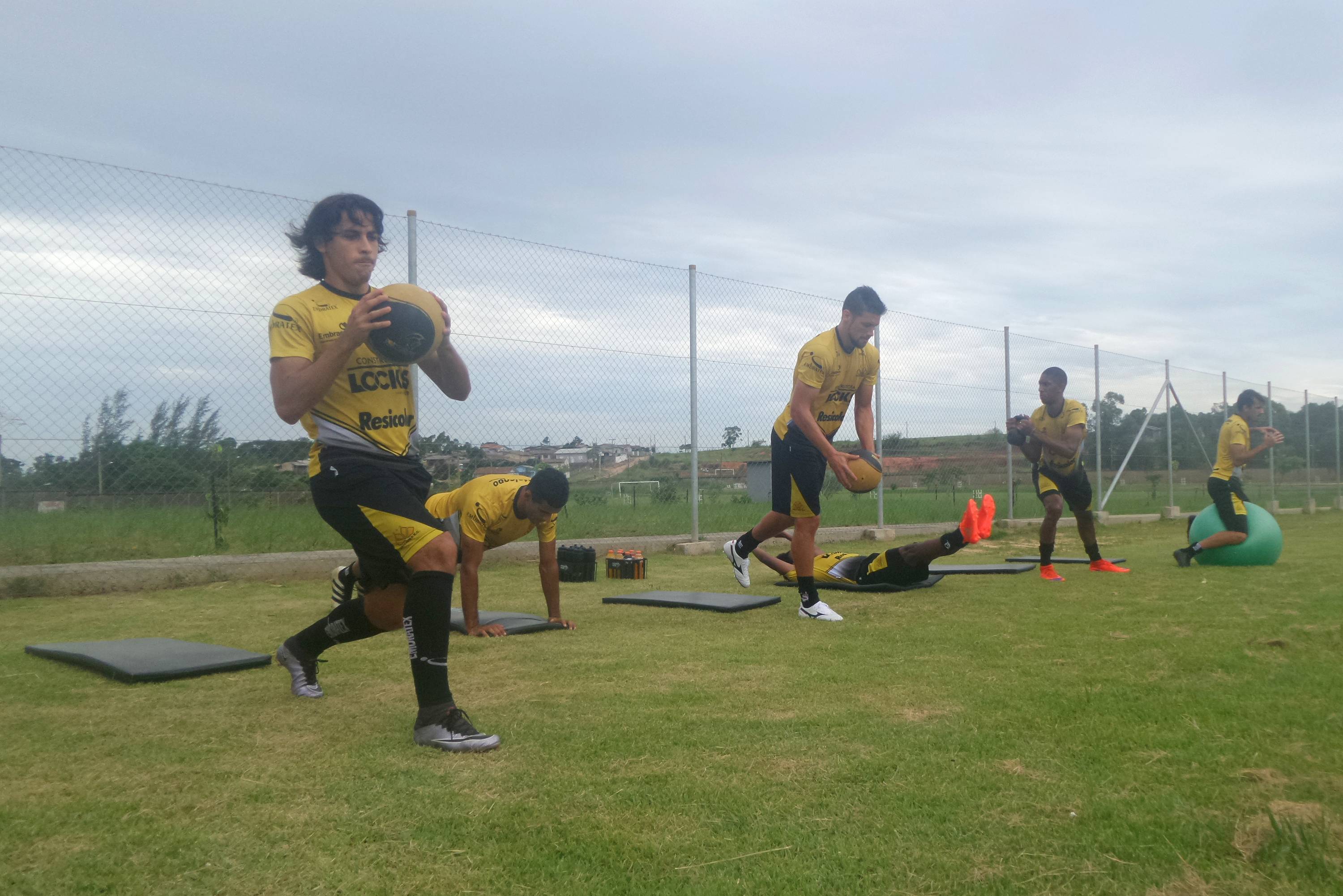 Treino do Criciúma no CT (Tarde) - 13/02