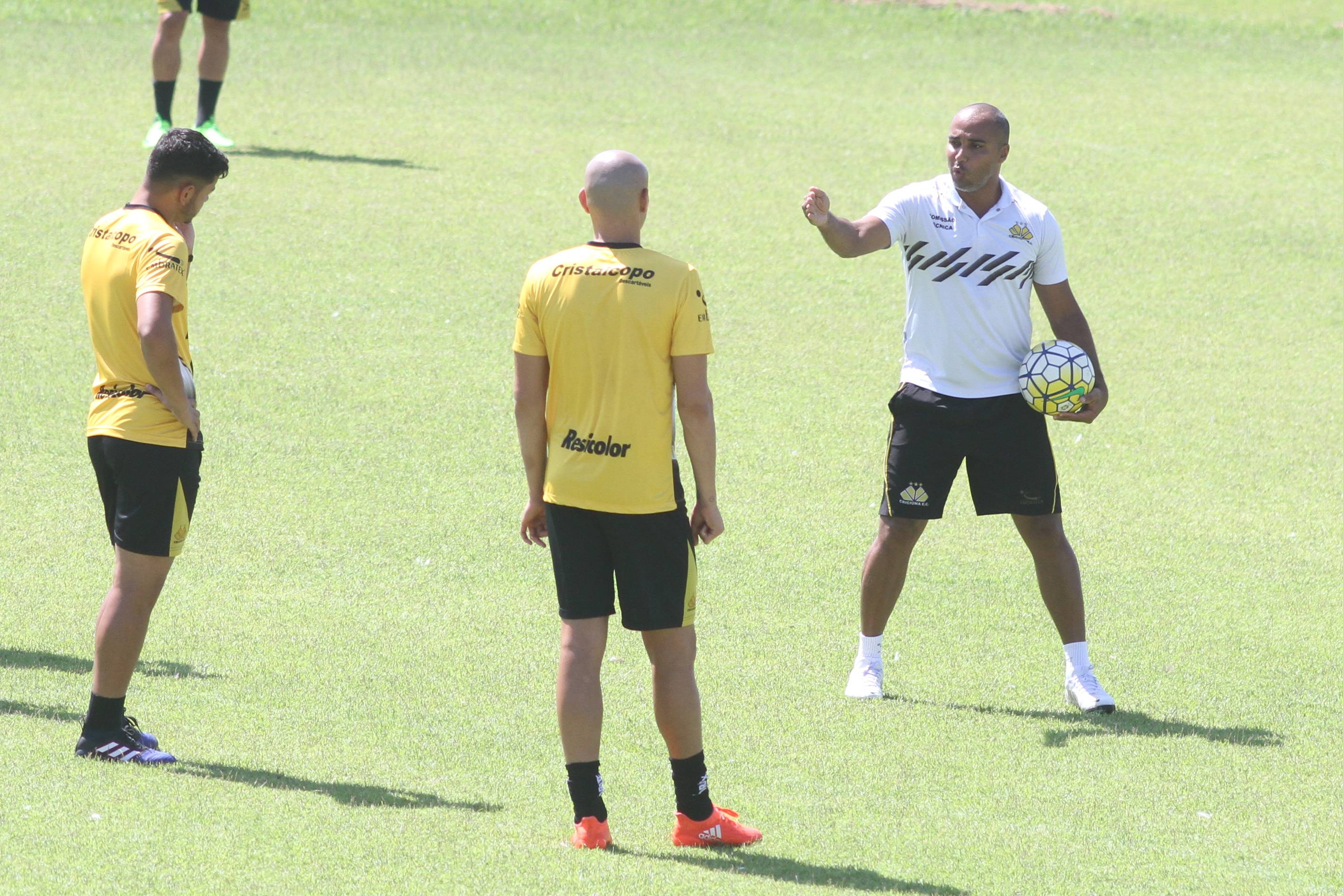 Treino do Criciúma no CT - 21/02