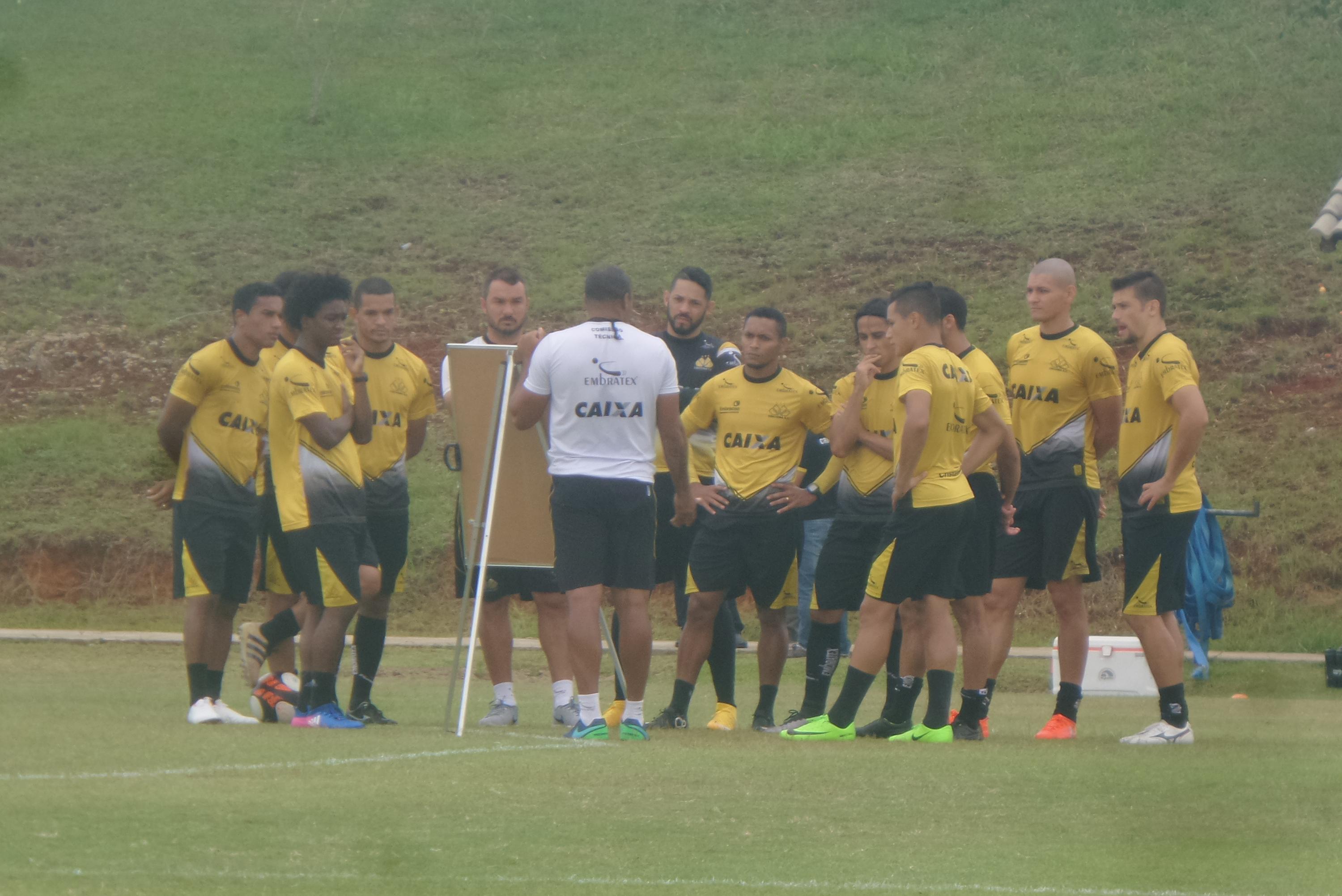 Treino do Criciúma no CT - 07/04