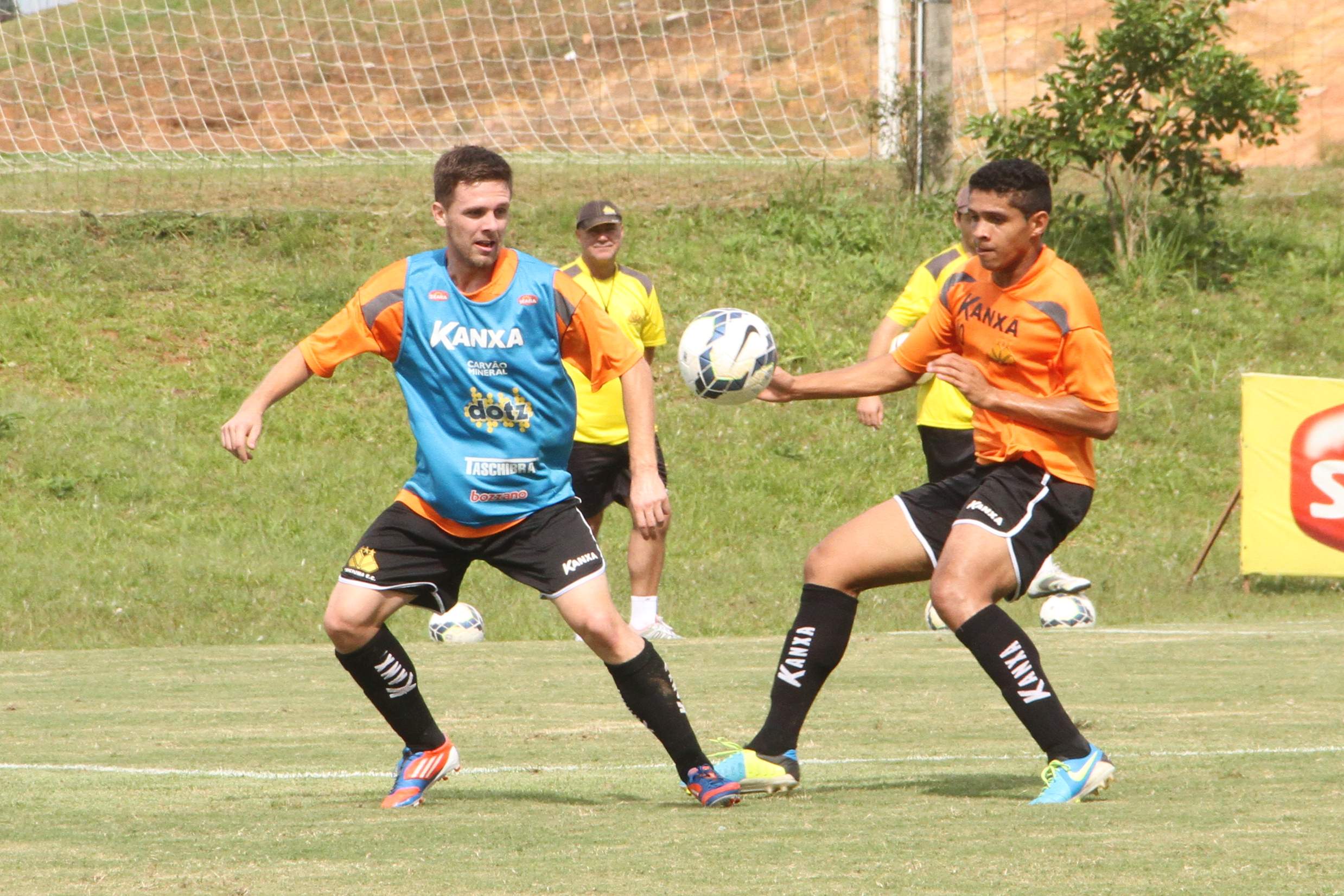 Últimos treino antes da estreia no Brasileirão