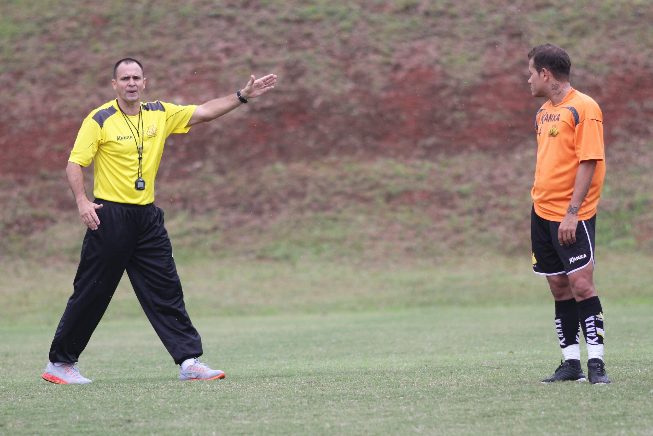 Tigre treina posicionamento no CT