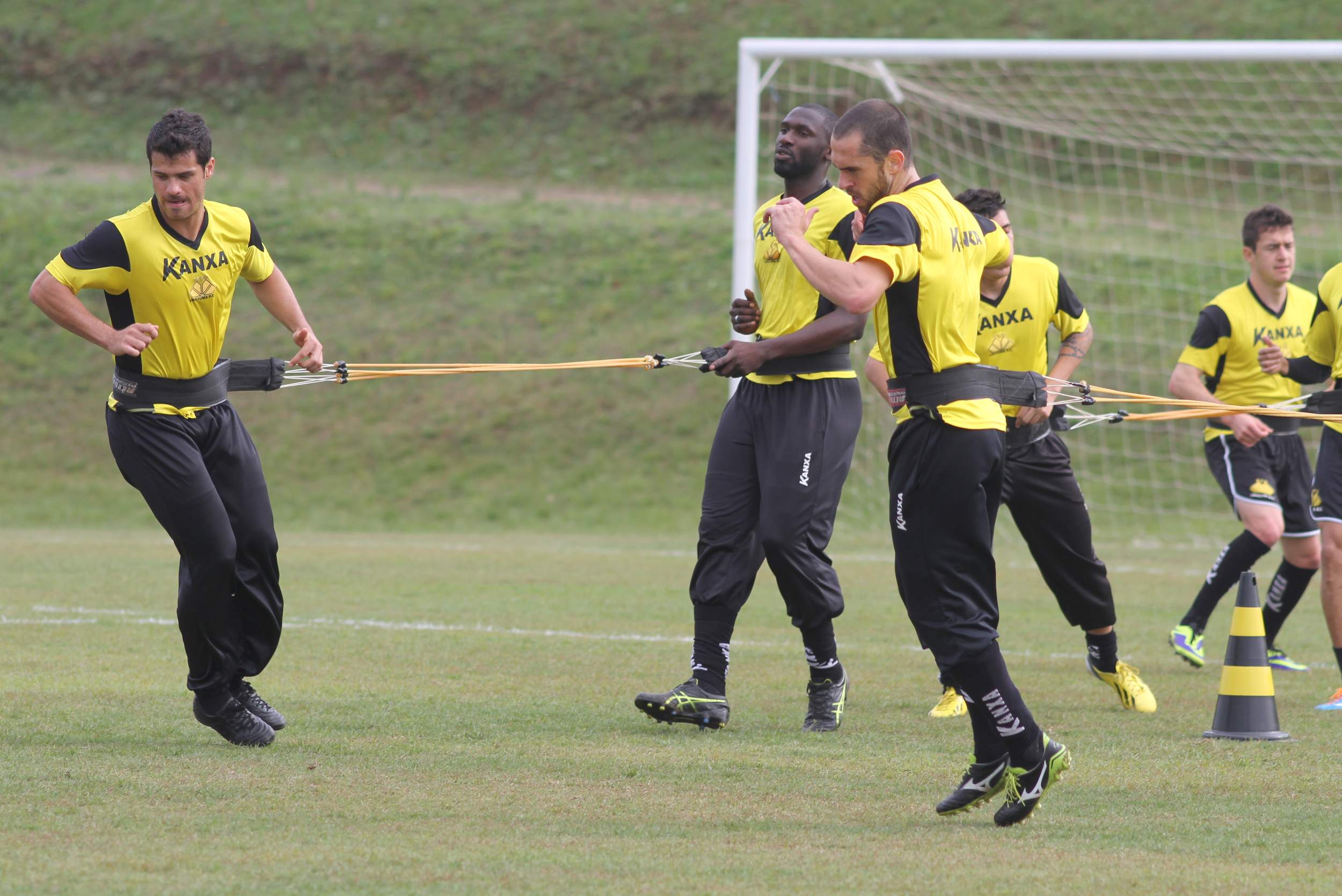 Tigre faz teste de potência anaeróbia