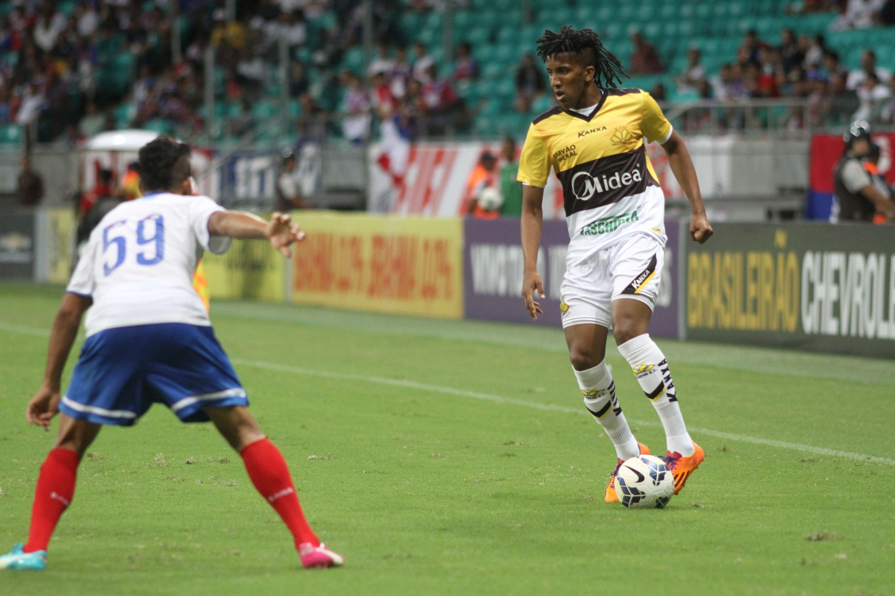 Tigre empata com o Bahia em Salvador