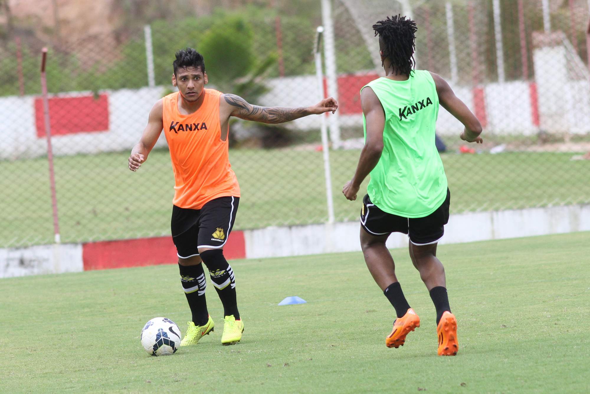 Tigre realiza treino em Recife