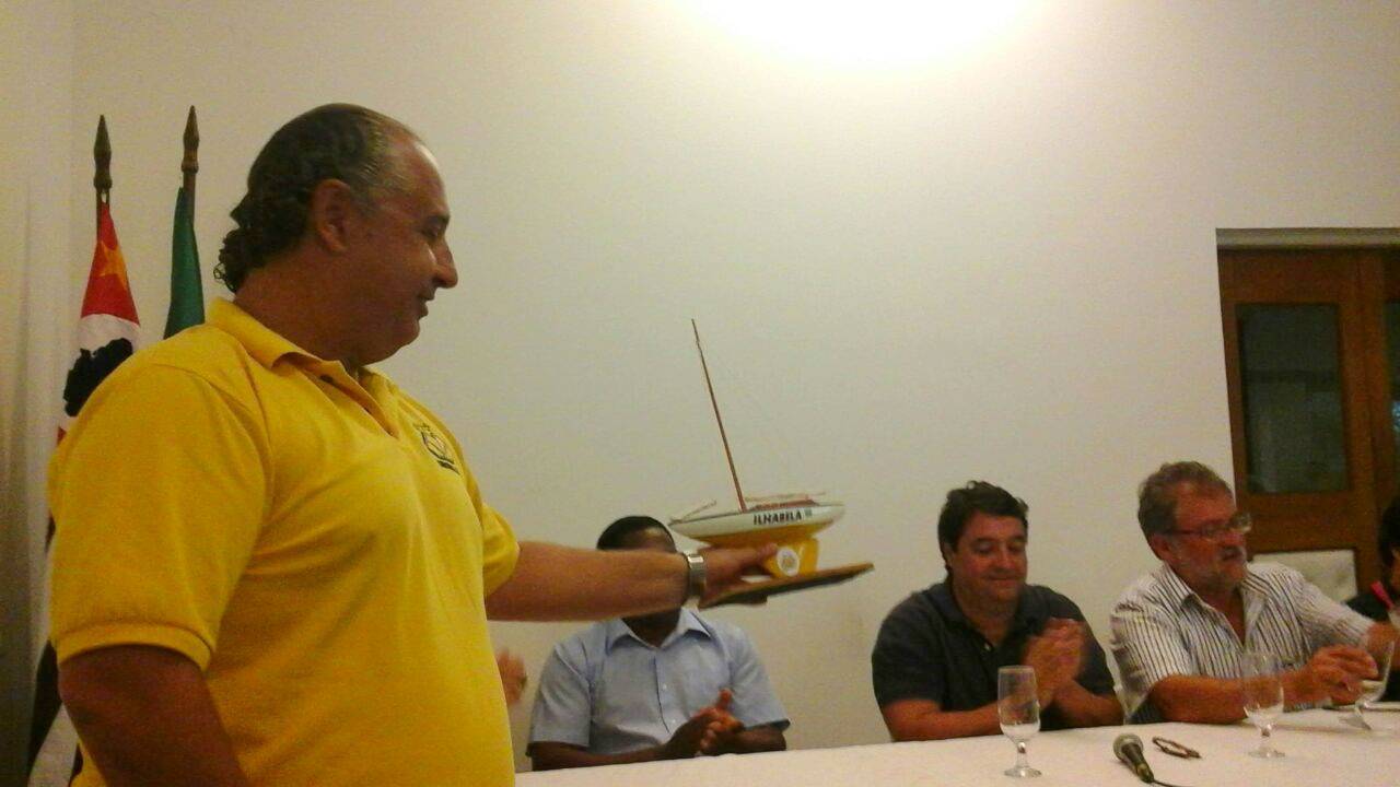 Tigre participa de encontro em Ilhabela (SP)