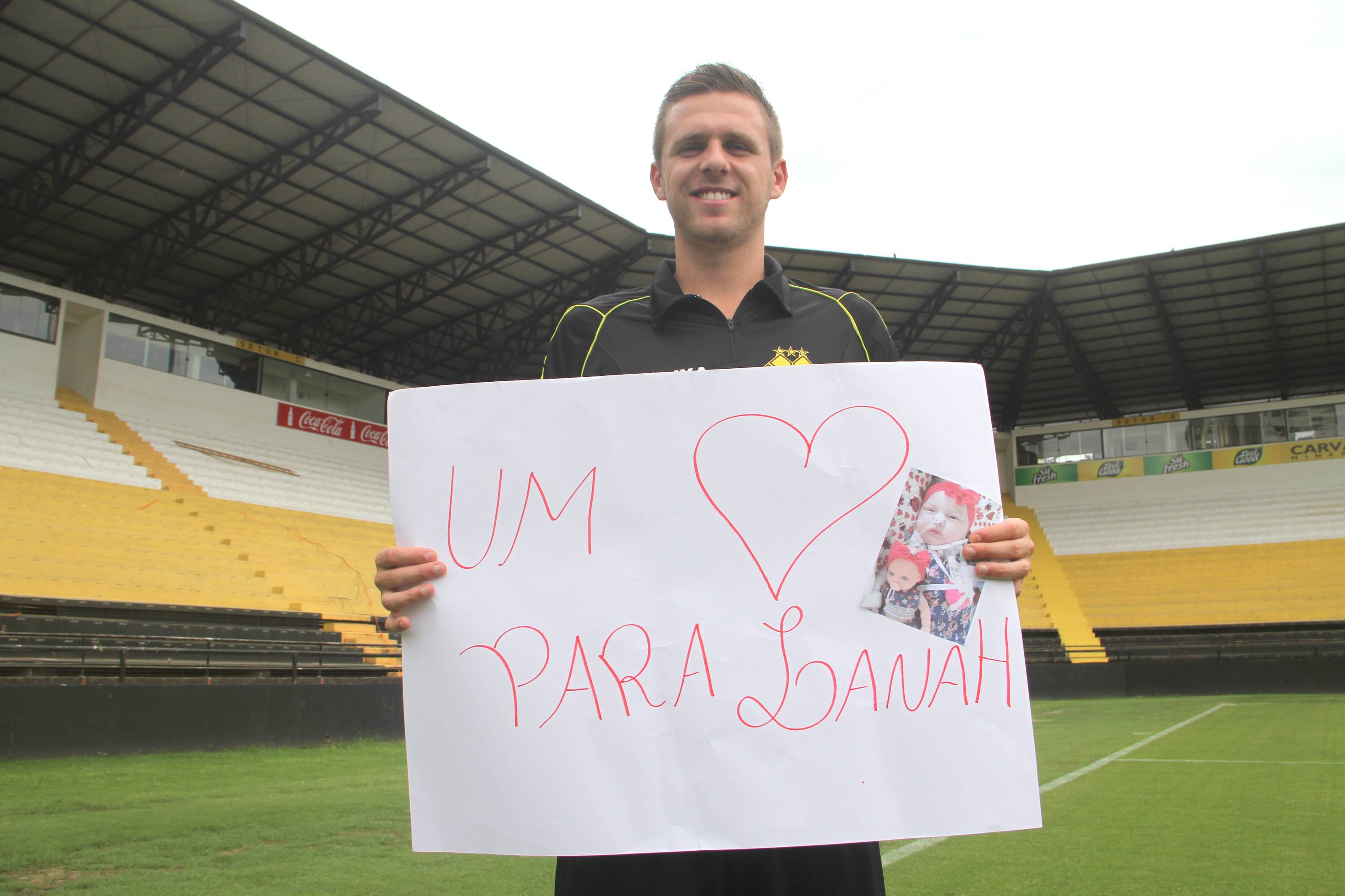 Bebê criciumense precisa de transplante de coração