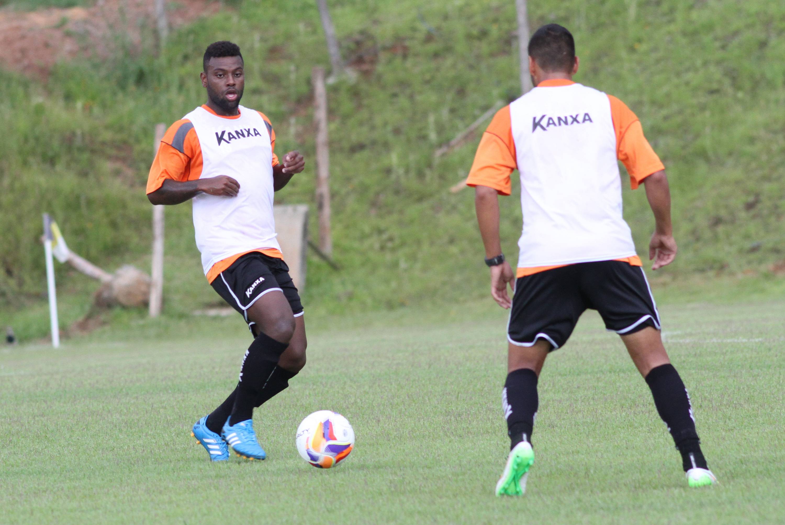 Treino do Criciúma na tarde desta terça-feira (03/02) no CT