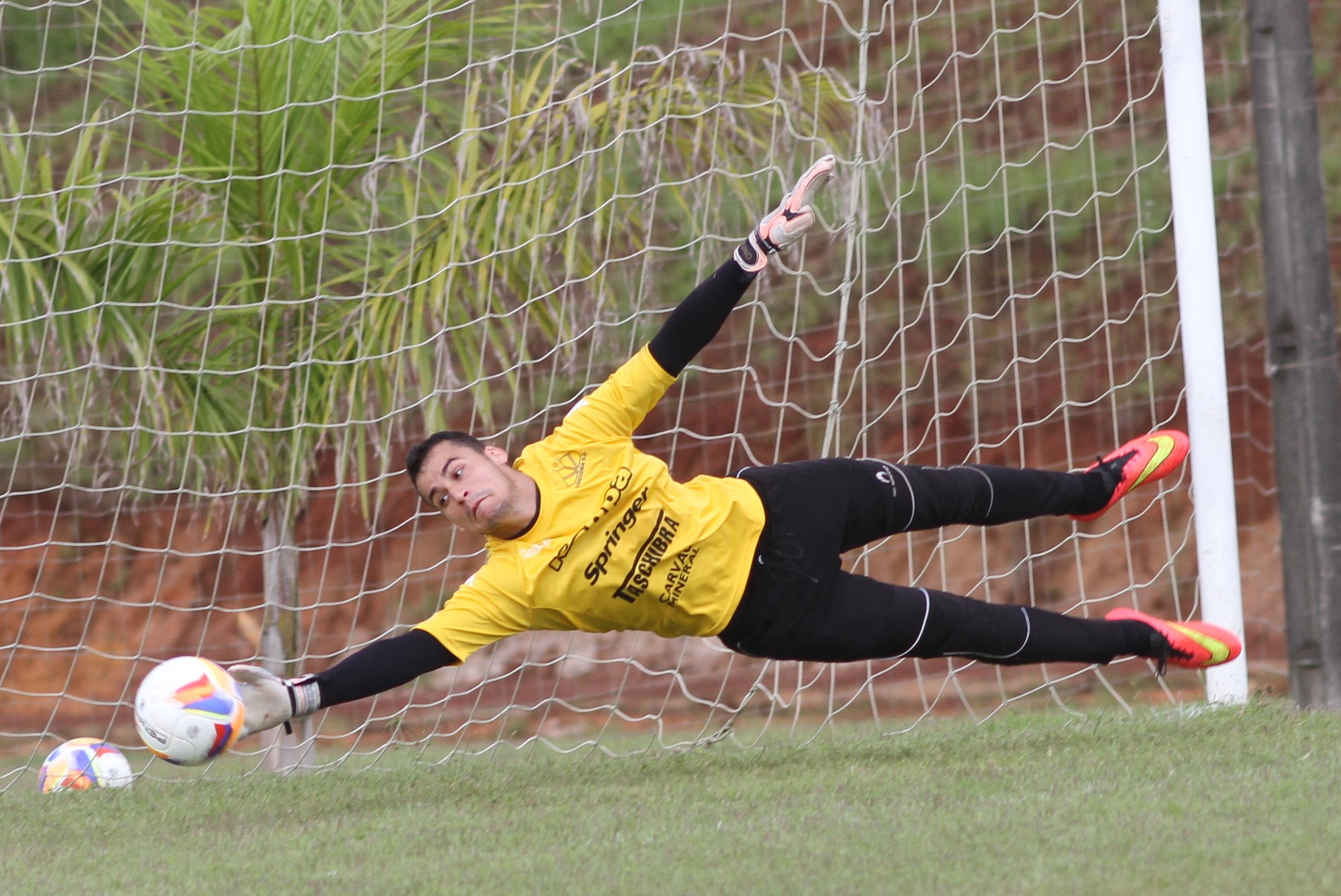 Treino do Criciúma na manhã deste sábado (28/02)
