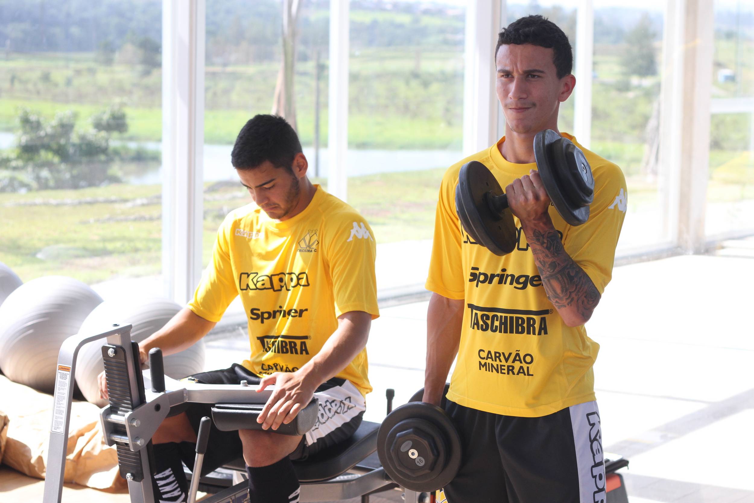 Criciúma realiza trabalho de força em Sorocaba