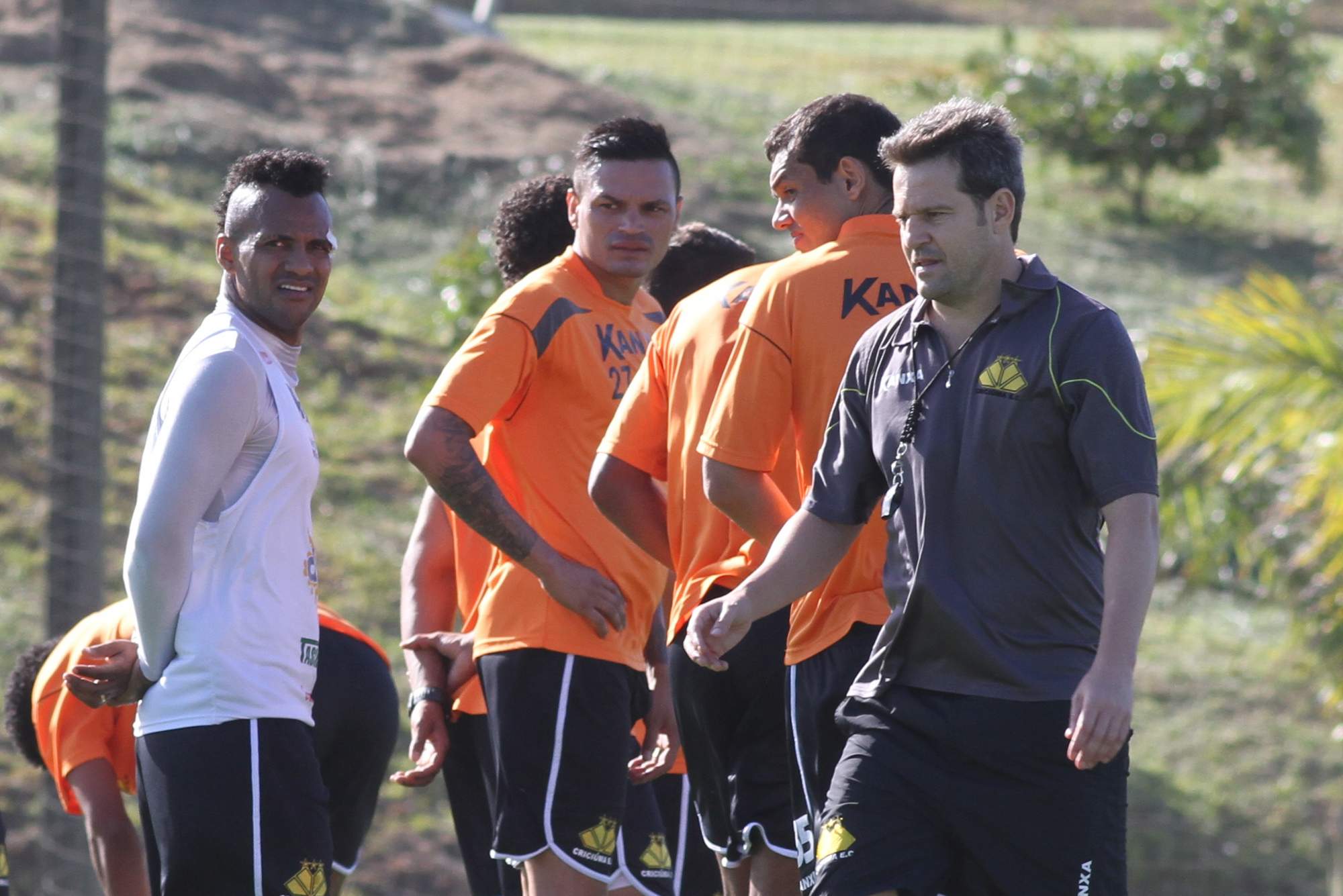 Tigre faz treino finalização