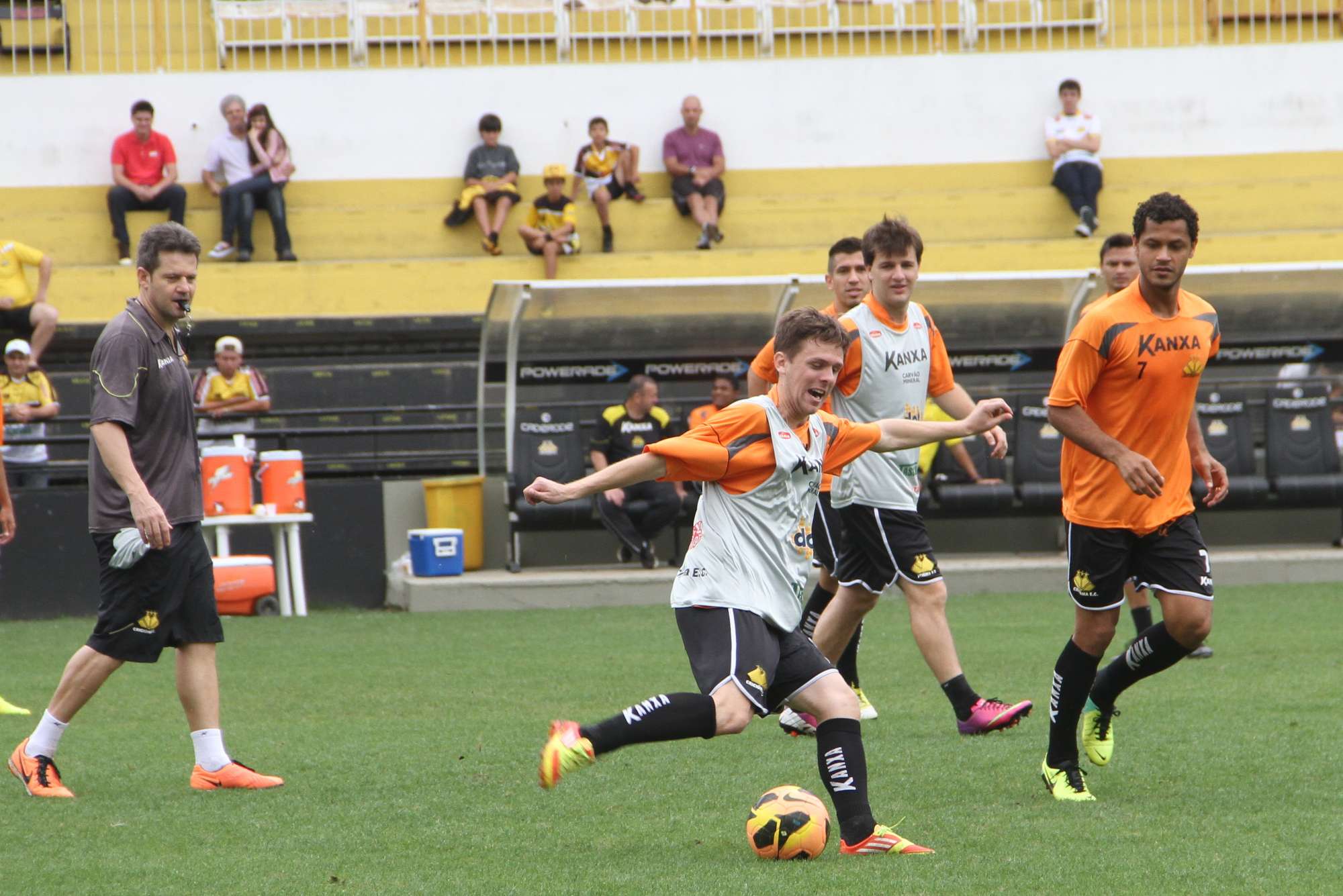 Último treino para enfrentar o São Paulo