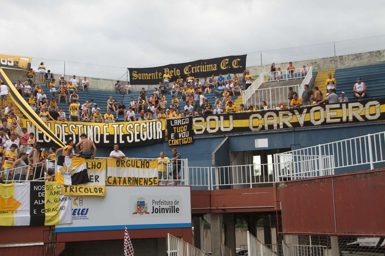 Torcida do Tigre comparece em peso