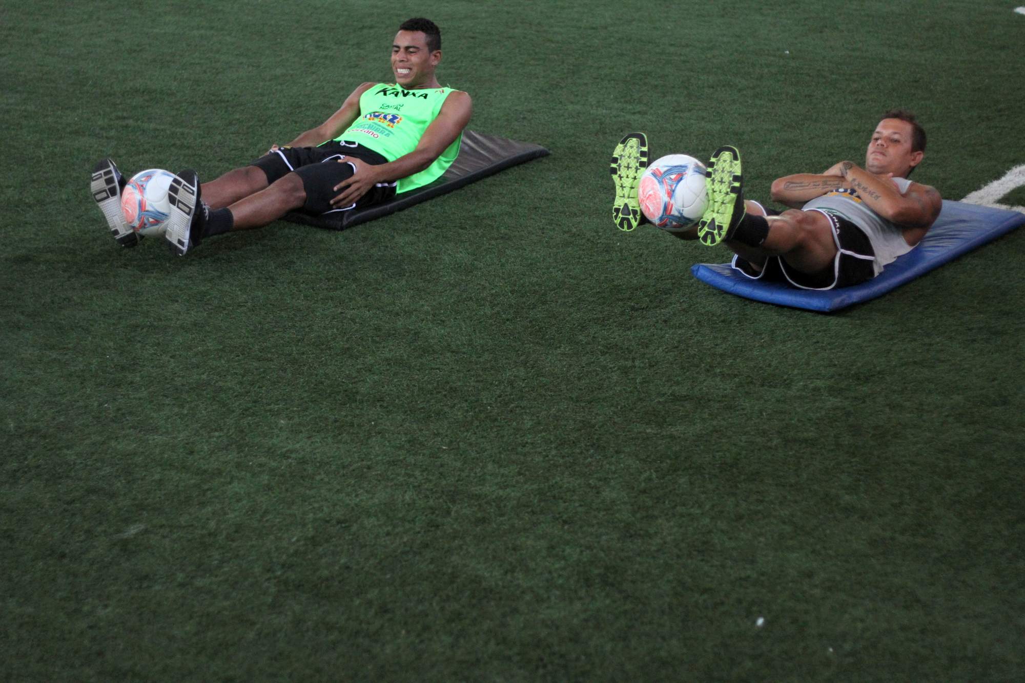 Trabalho de core e força no Tigre