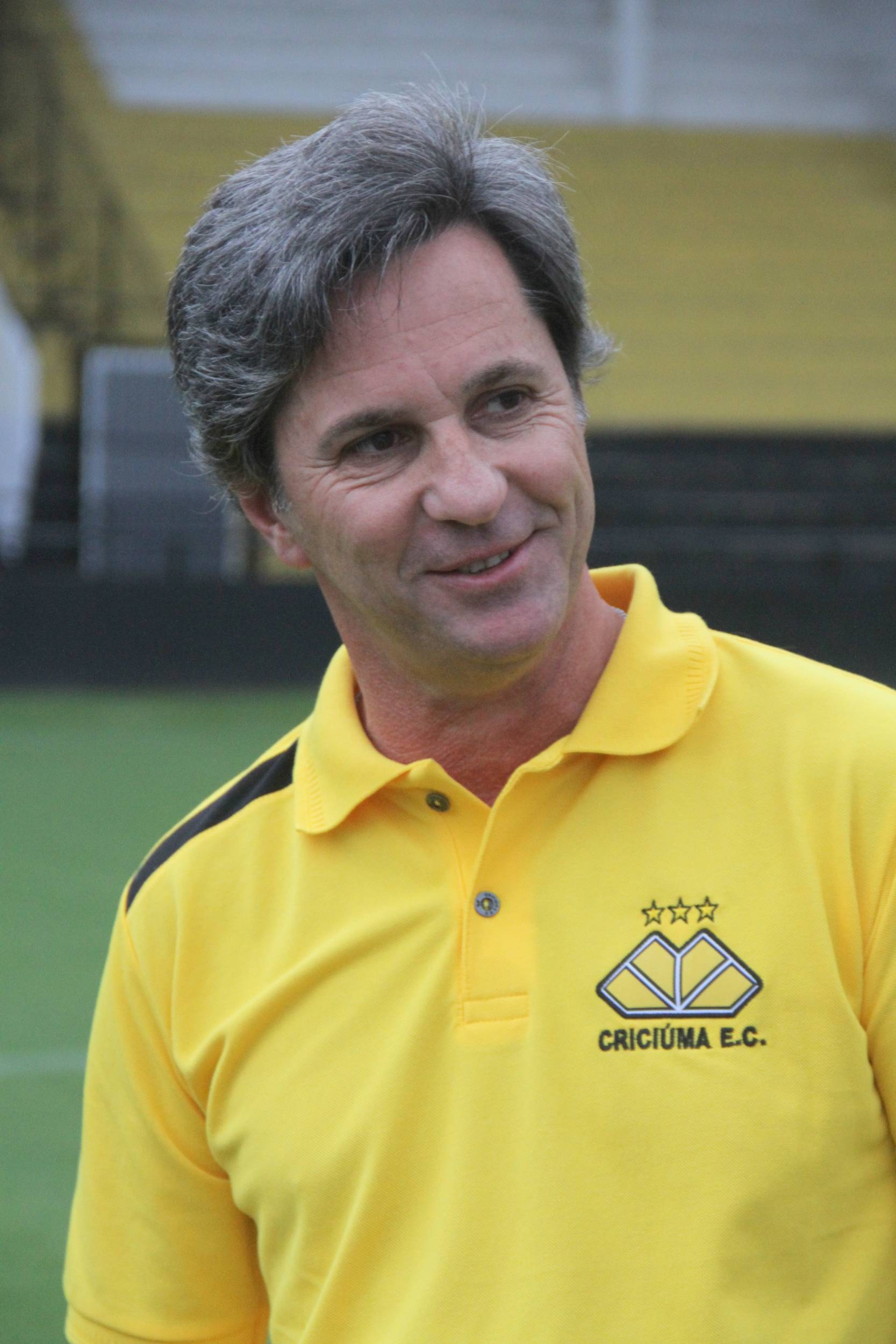 Caio Júnior motivado em treinar o Tigre