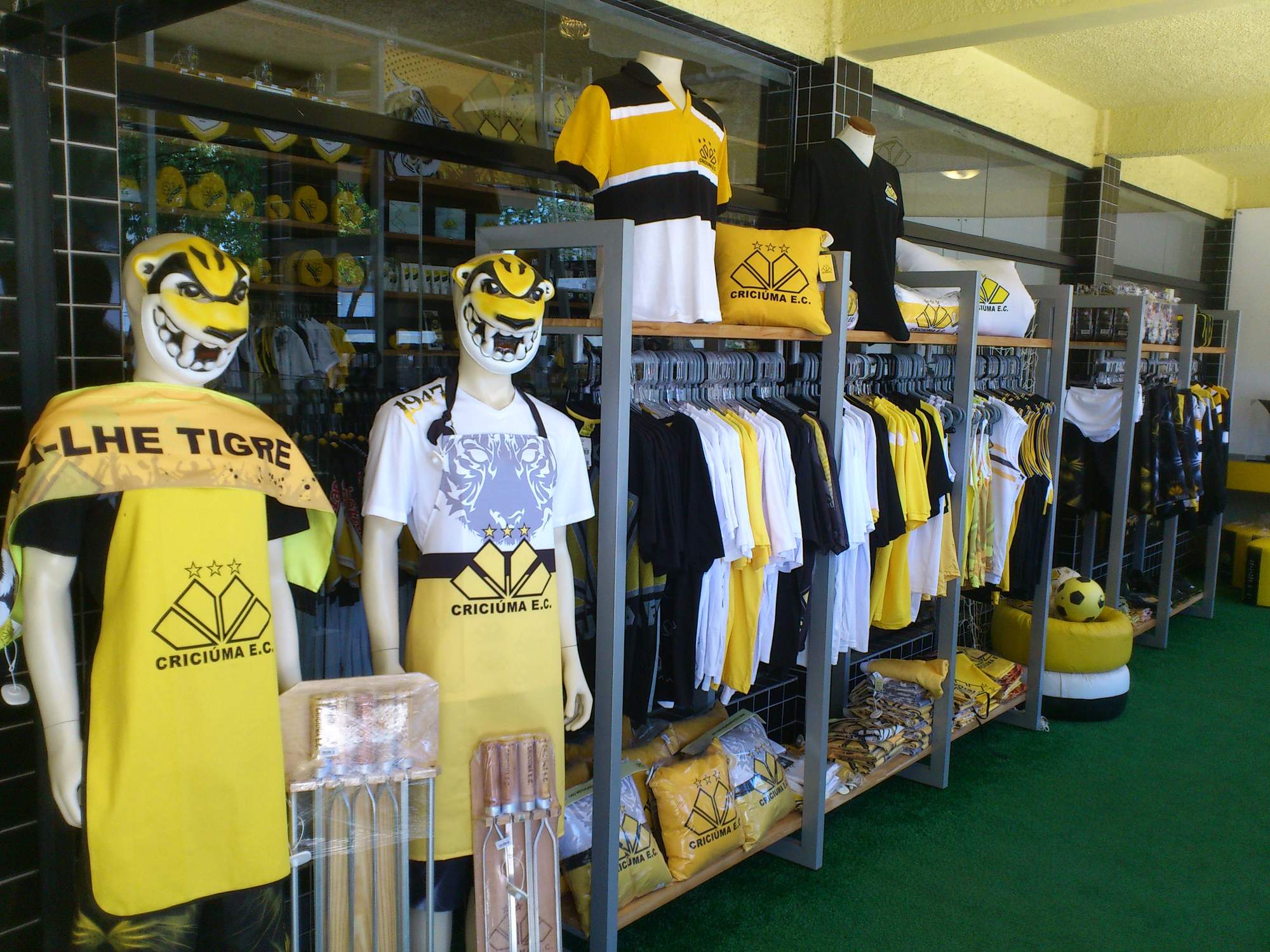 Loja Tigre Maníacos terá padrão Série A