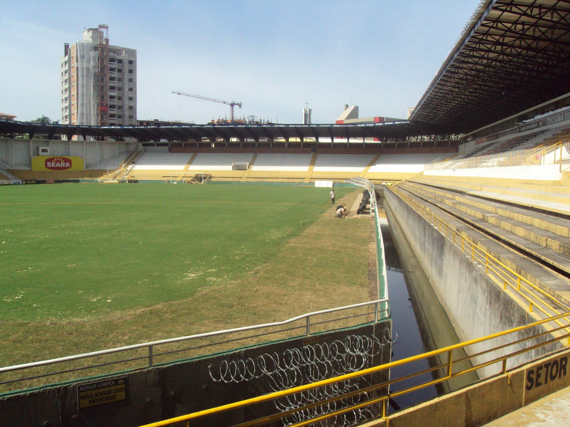 Drenagem concluída no Heriberto Hülse